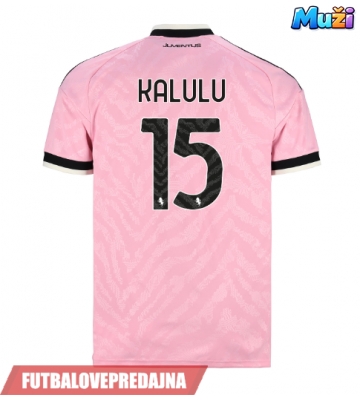 Lacne Muži Futbalové dres Juventus Pierre Kalulu #15 2026-27 Krátky Rukáv - Preč